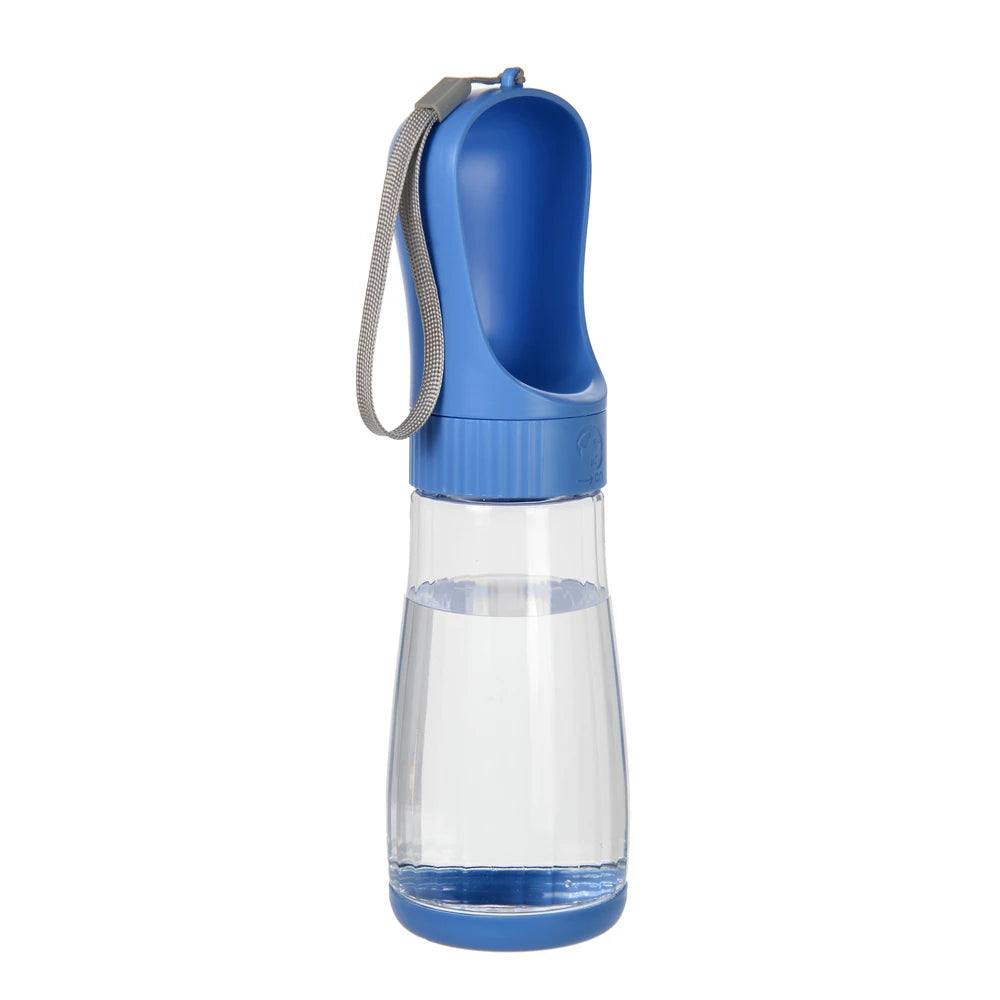 Portable Dog Water Bottle with Food Container 