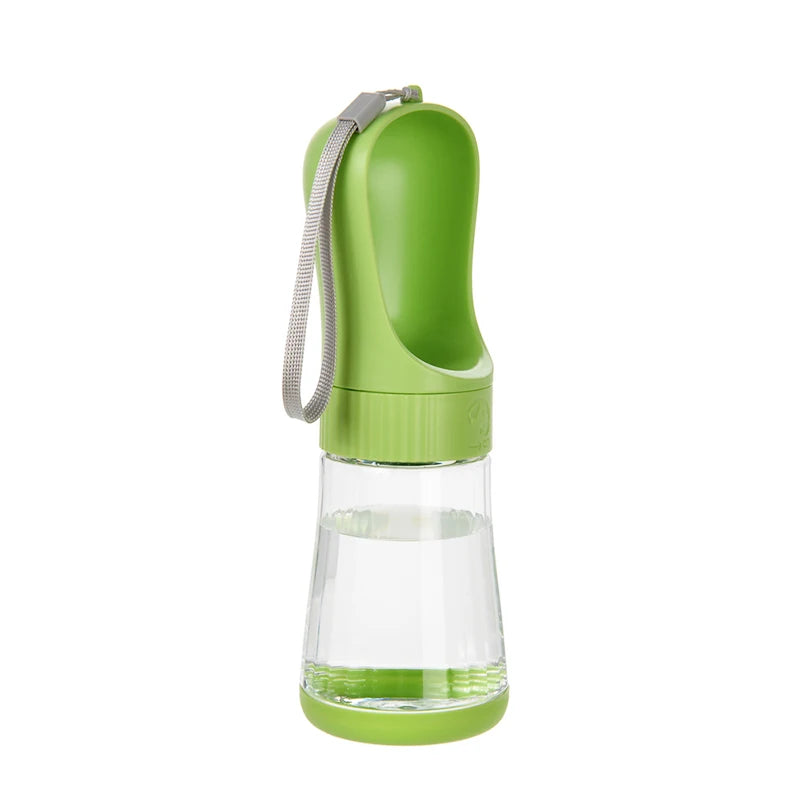 Portable Dog Water Bottle with Food Container 
