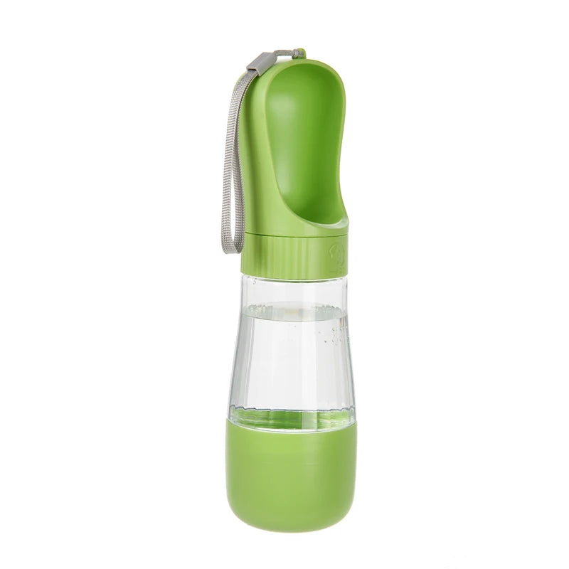 Portable Dog Water Bottle with Food Container 