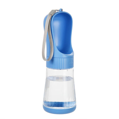 Portable Dog Water Bottle with Food Container 