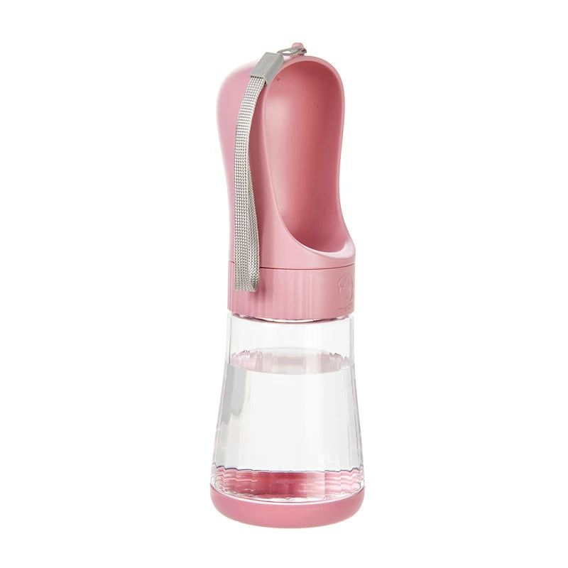 Portable Dog Water Bottle with Food Container 