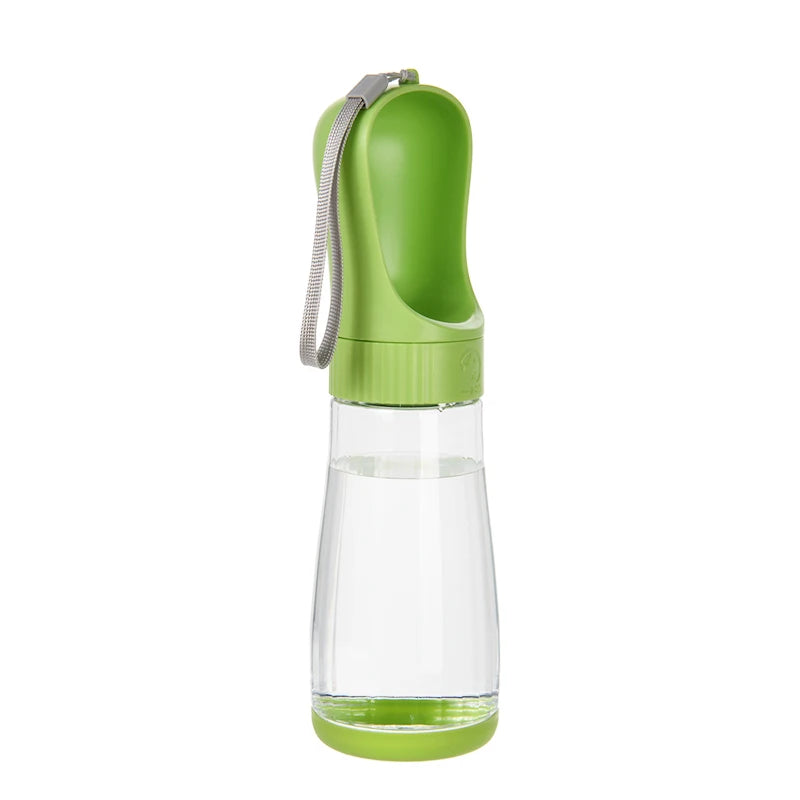 Portable Dog Water Bottle with Food Container 