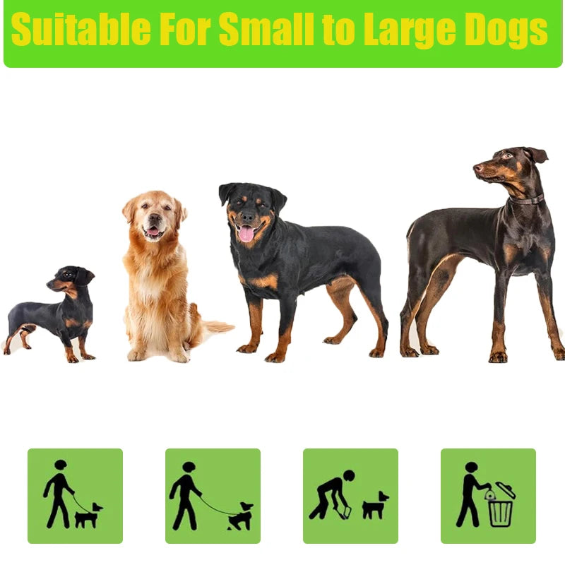 Biodegradable Dog Poop Bags With Holder 
